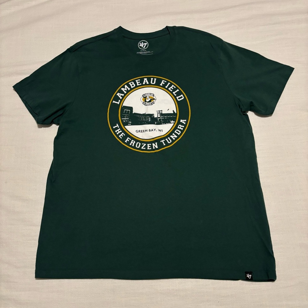 Men’s 47 Brand Green Bay Packers Lambeau Field The Frozen Tundra Tee